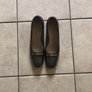Salvatore Ferragamo gray shoes.  Women’s size 9.5